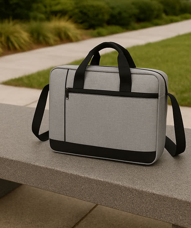 Hancock Heathered 17" Computer Briefcase