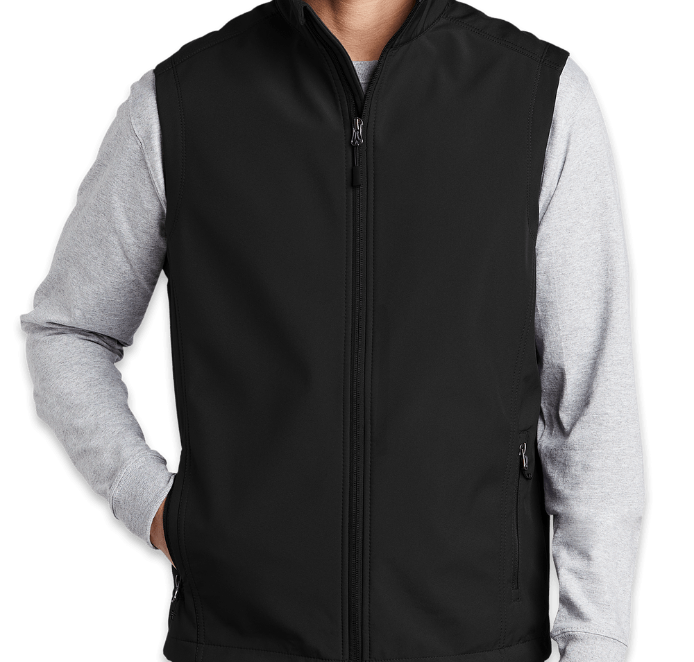 Port Authority Core Fleece Lined Soft Shell Vest - Embroidered-default