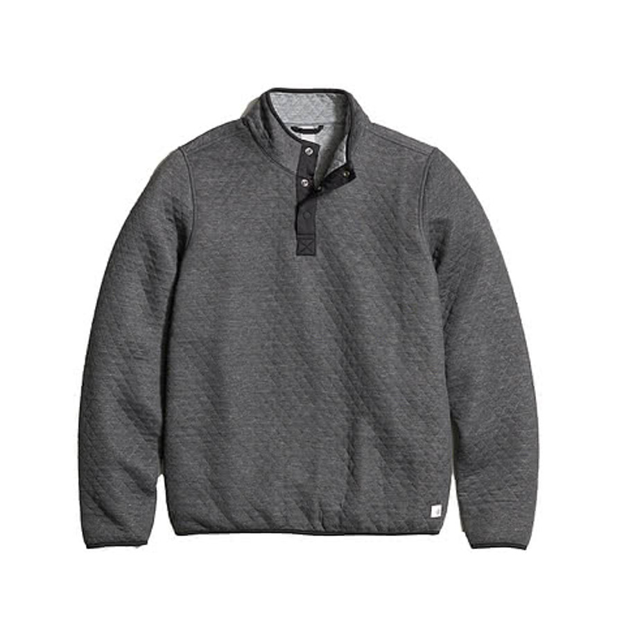 Marine Layer Corbet Quilted Snap Pullover