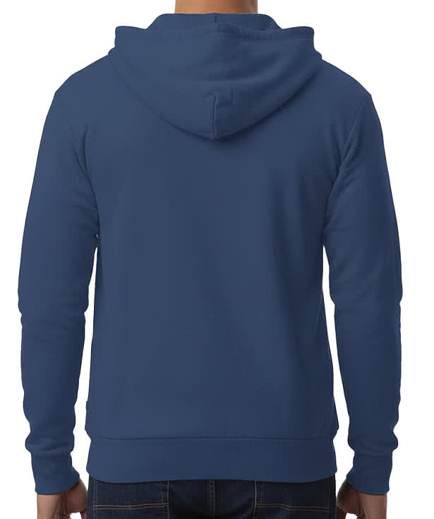 Blue Generation Lightweight Fleece Zip Hoodie