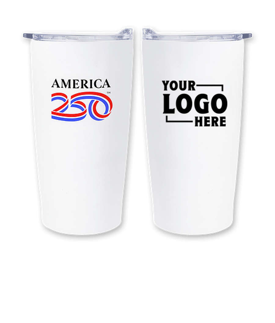 America250â„¢ 20 oz. Himalayan Stainless Steel Tumbler in RECYCLED WHITE