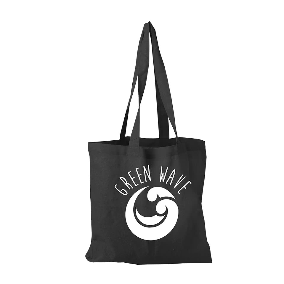 Square Cotton Flat Tote Bag