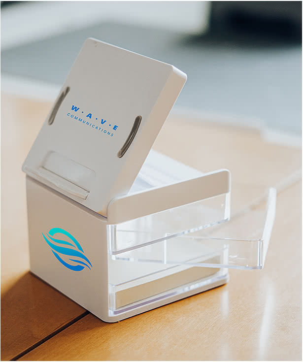 Wireless Charging Pad Storage Cube