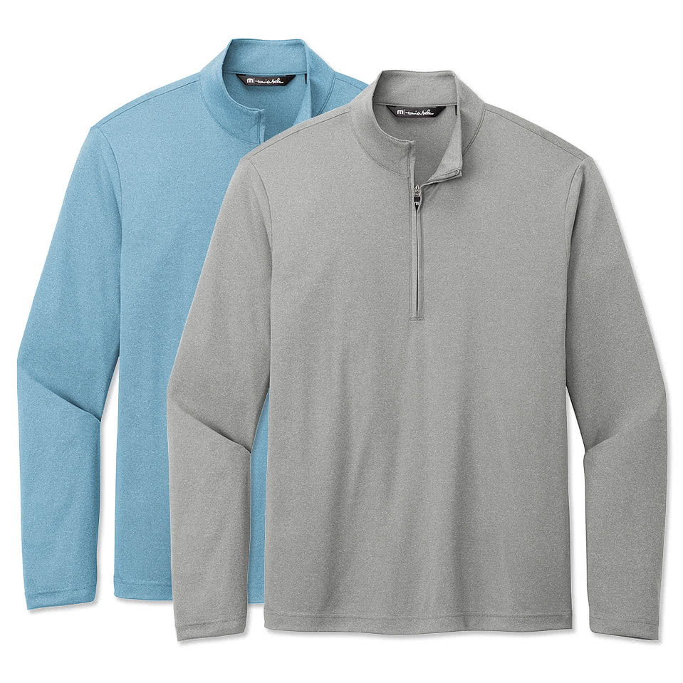 TravisMathew Coto Performance Quarter Zip Shirt