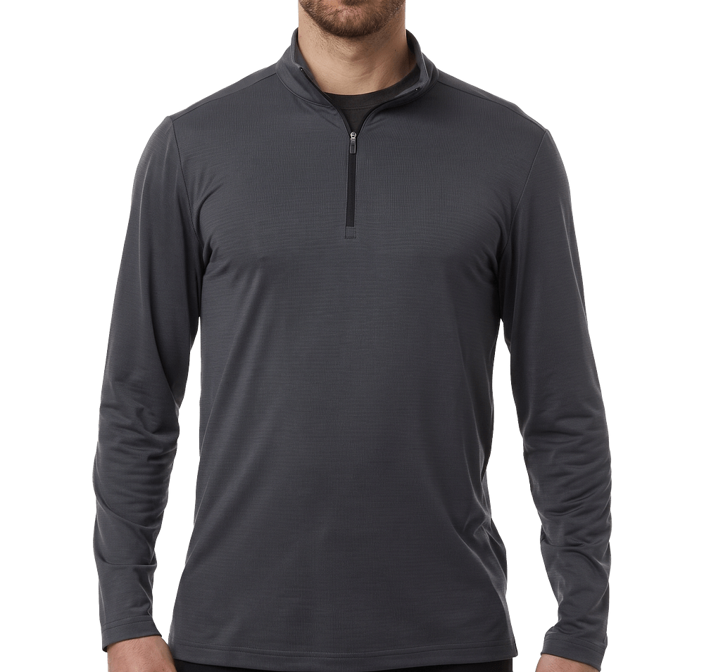 North End JAQ Stretch Quarter Zip Performance Shirt-default