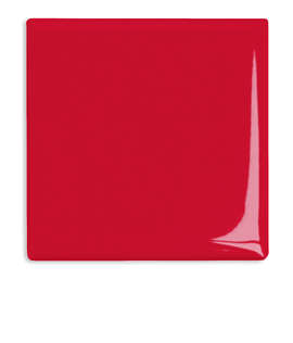2" Square Button - Color: Red