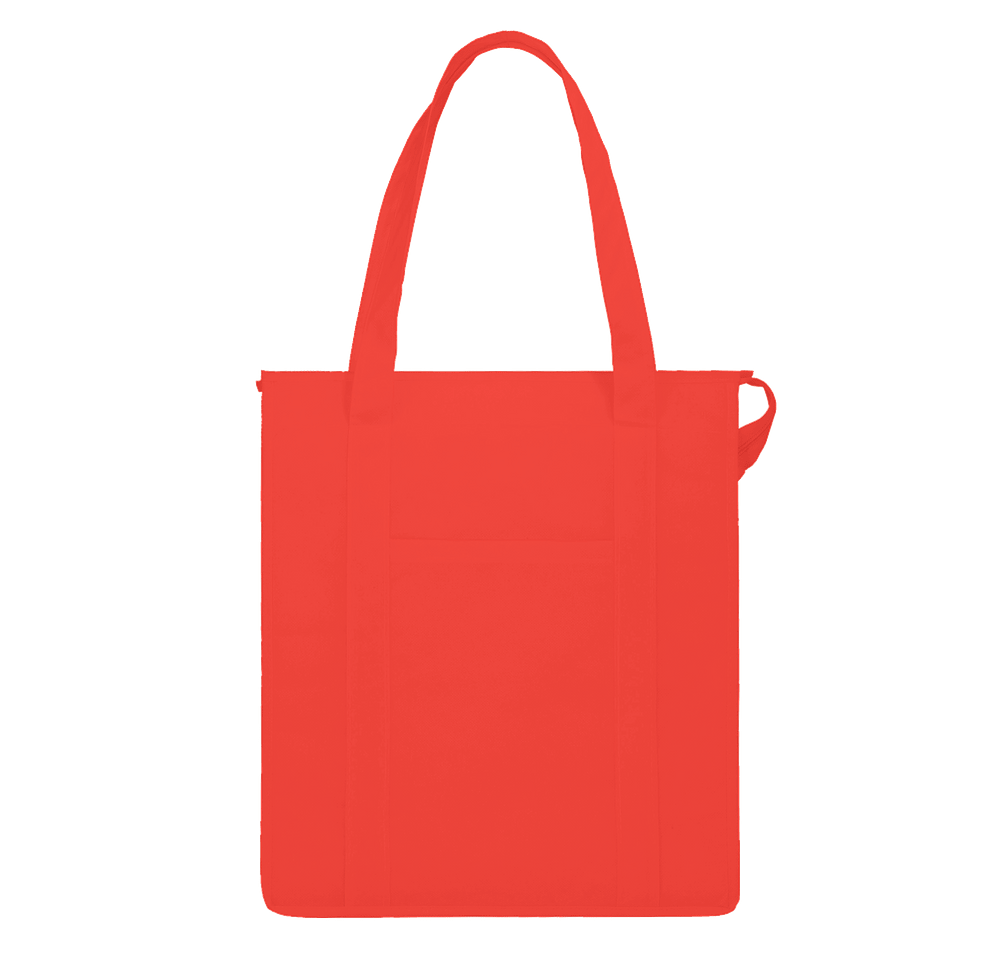 Hercules Zippered Insulated Grocery Tote Bag-default