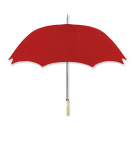 48" Arc Solid Golf Umbrella - Color: Red