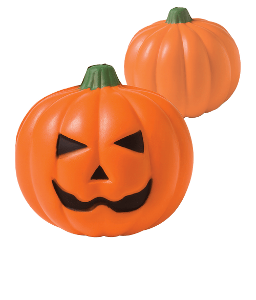 Halloween Pumpkin Shape Stress Ball in ORANGE