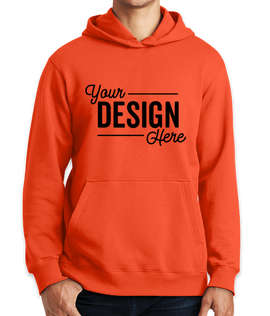 Port & Company Fan Favorite Pullover Hoodie - Color: Orange