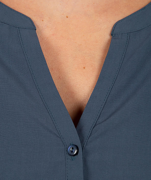 Port Authority Women's Henley Tunic Blouse