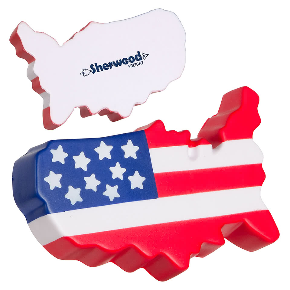 USA Map Stress Reliever