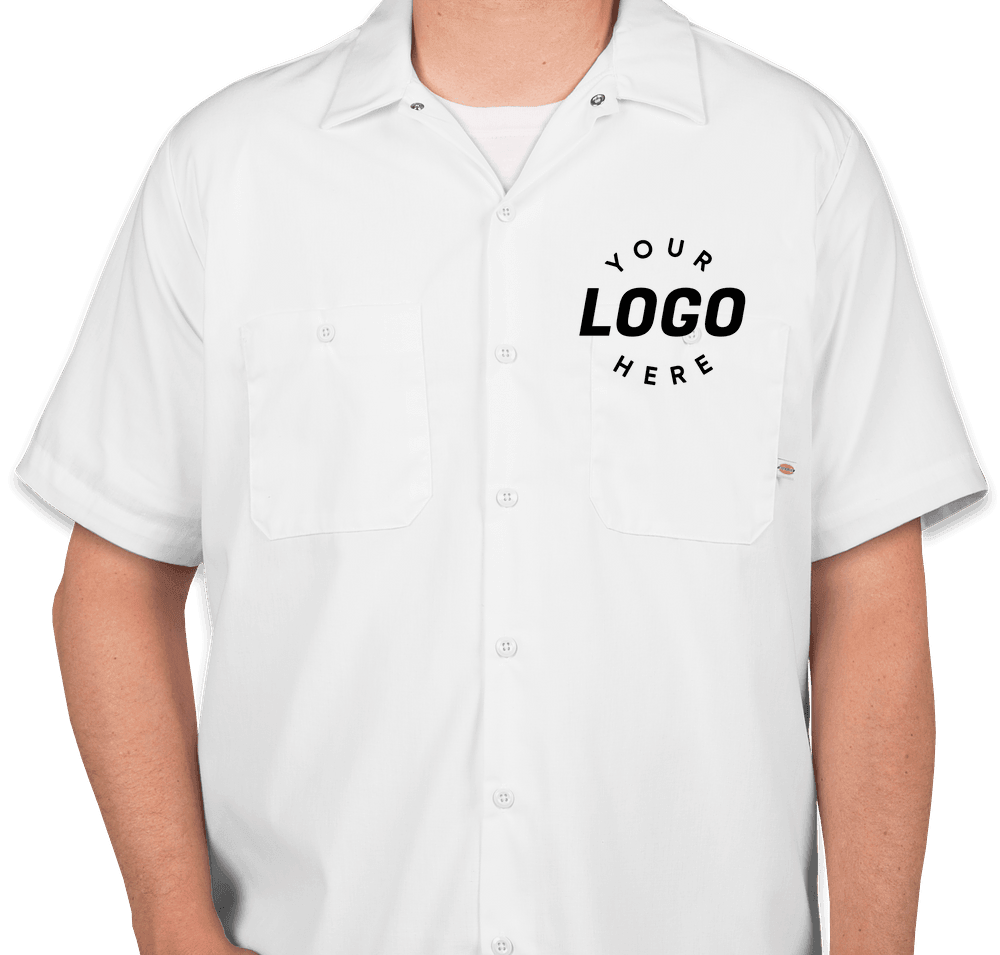 早割ex Custom Dickies Lightweight Industrial Work Shirt - Design Lサイズ