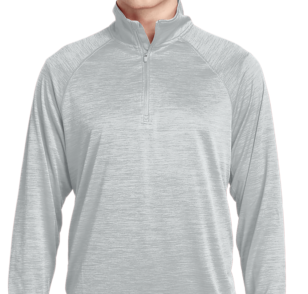 Charles River Space Dyed Quarter Zip Performance Shirt-default