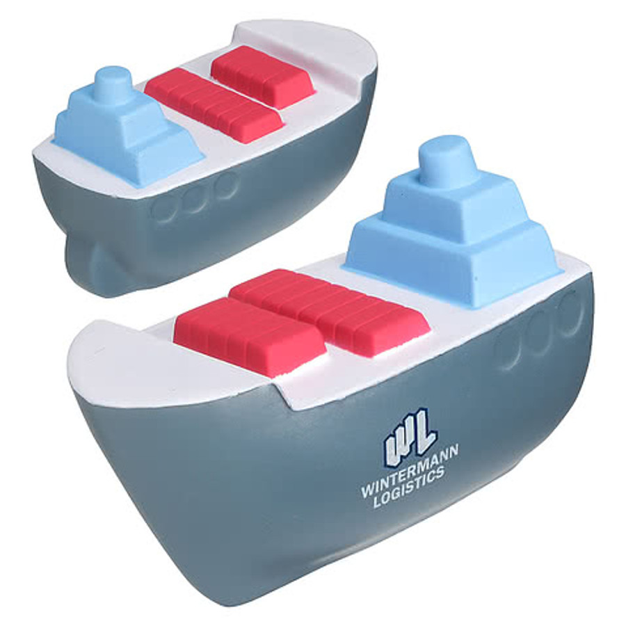 Cargo Boat Stress Reliever in Gray