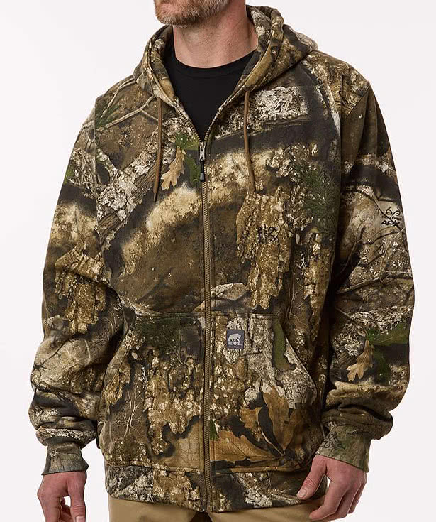 Berne Heritage Thermal Lined Zip Hoodie