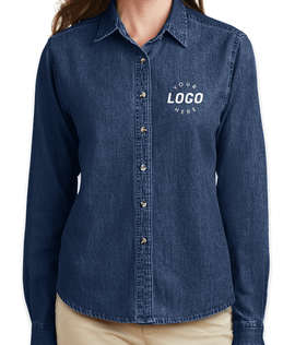 Port & Company Women's Denim Shirt