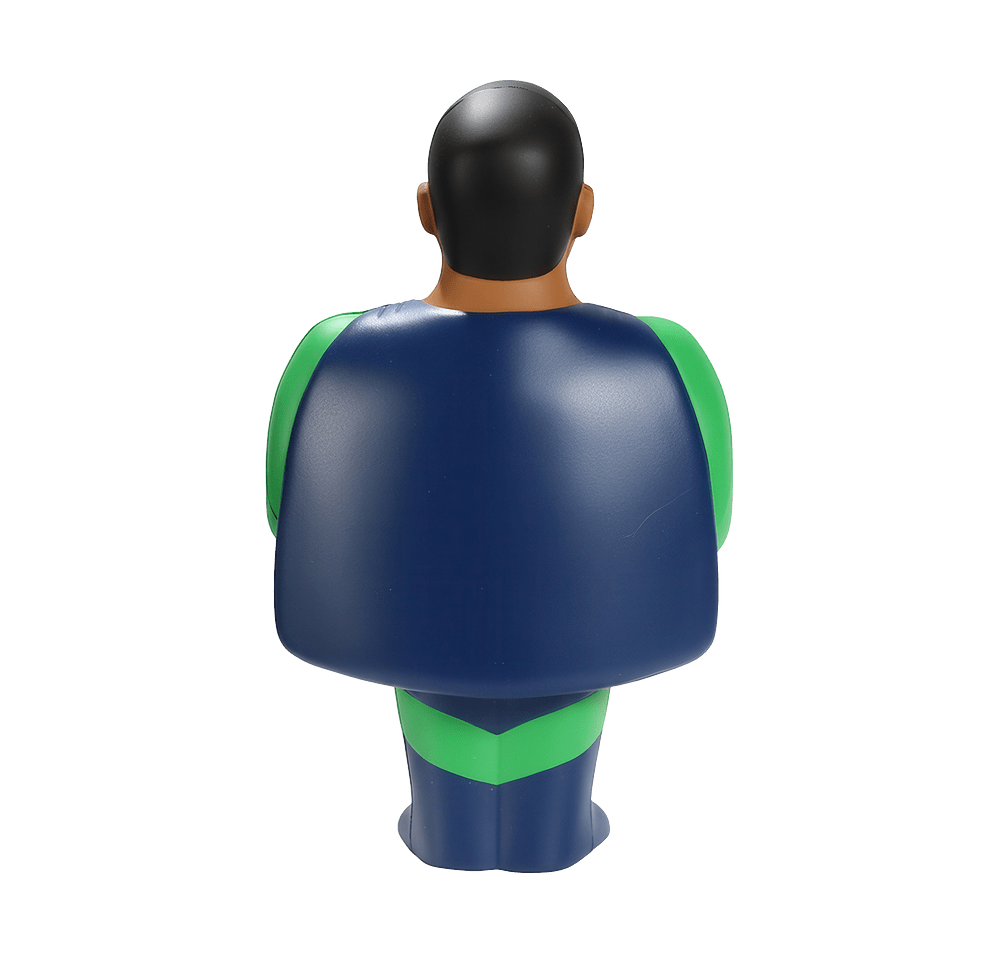 African American Superhero Stress Reliever-default