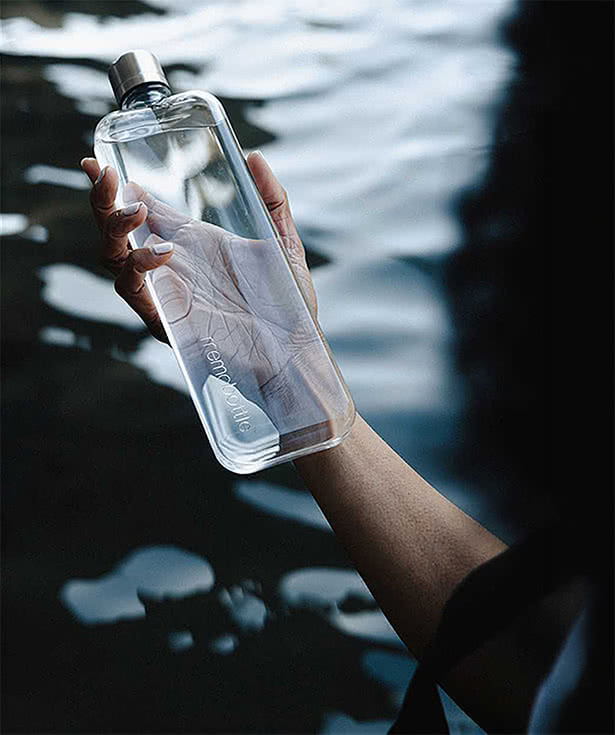 Memobottle 15 oz. Slim Tritan Water Bottle