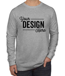 Canada - Bella + Canvas Long Sleeve Jersey T-shirt - Color: Athletic Heather