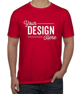 Canada - Gildan Softstyle Jersey T-shirt - Color: Cherry Red