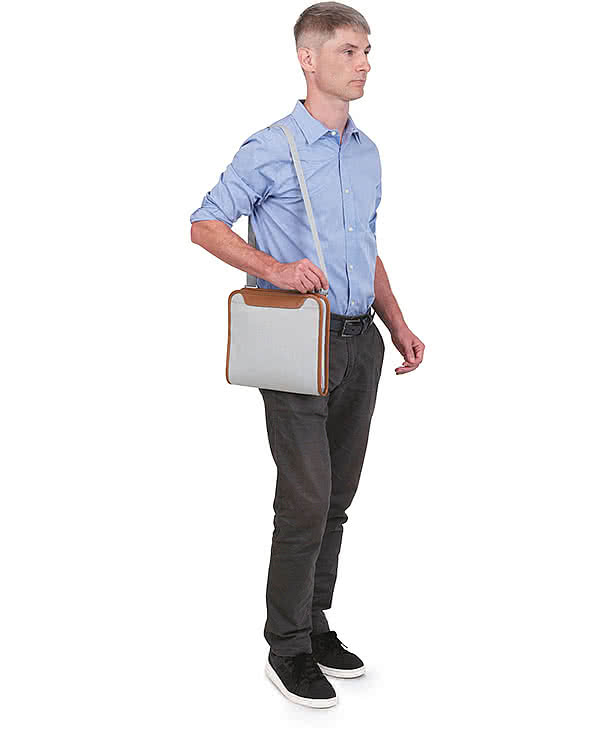 Mobile Office Hybrid Padfolio Messenger Bag