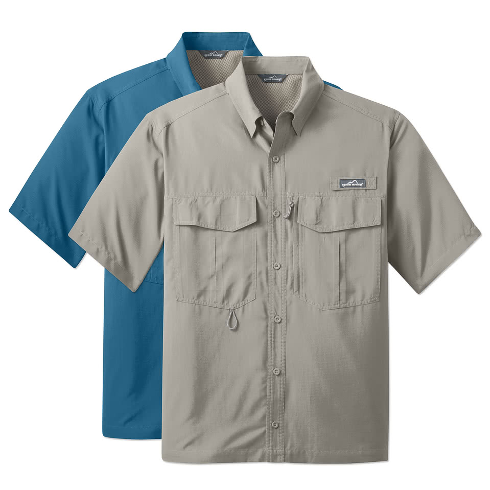 Eddie Bauer UPF 50 Performance Short Sleeve Shirt