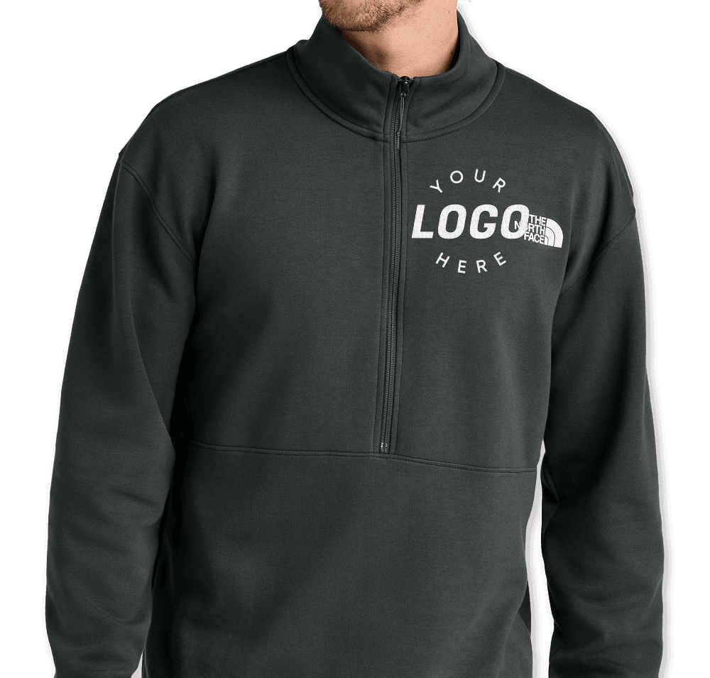 Custom The North Face Double-Knit Half Zip Pullover - Design Custom The North Face Double-Knit Half Zip Pullover - Design