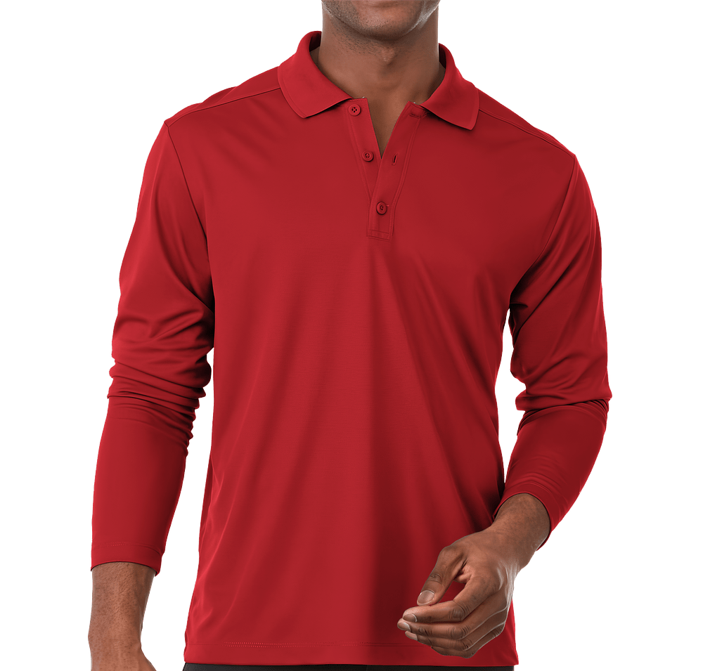Elevate Mori Long Sleeve Performance Polo-default