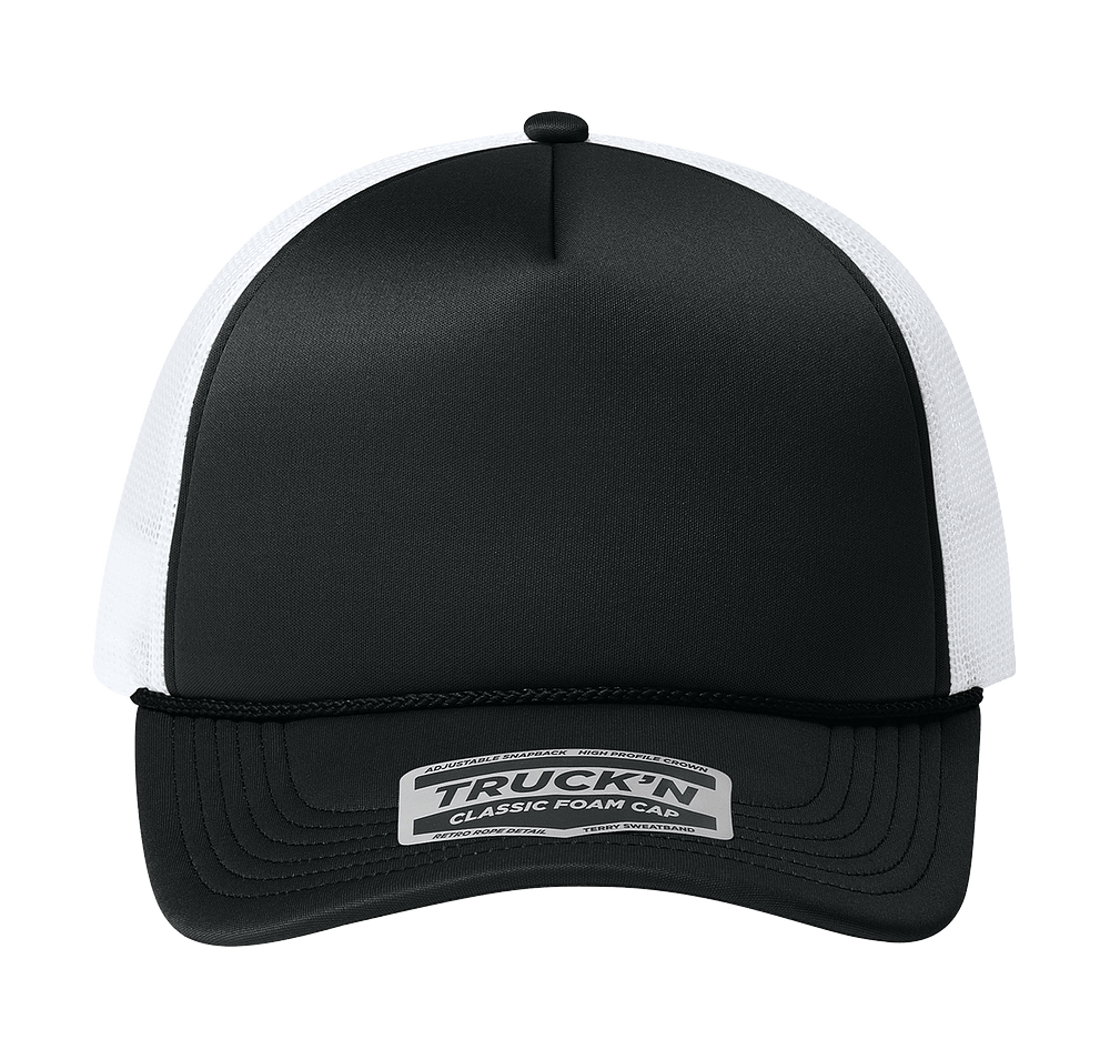 Port Authority Truck’N Five-Panel Foam Trucker Hat - Printed-default