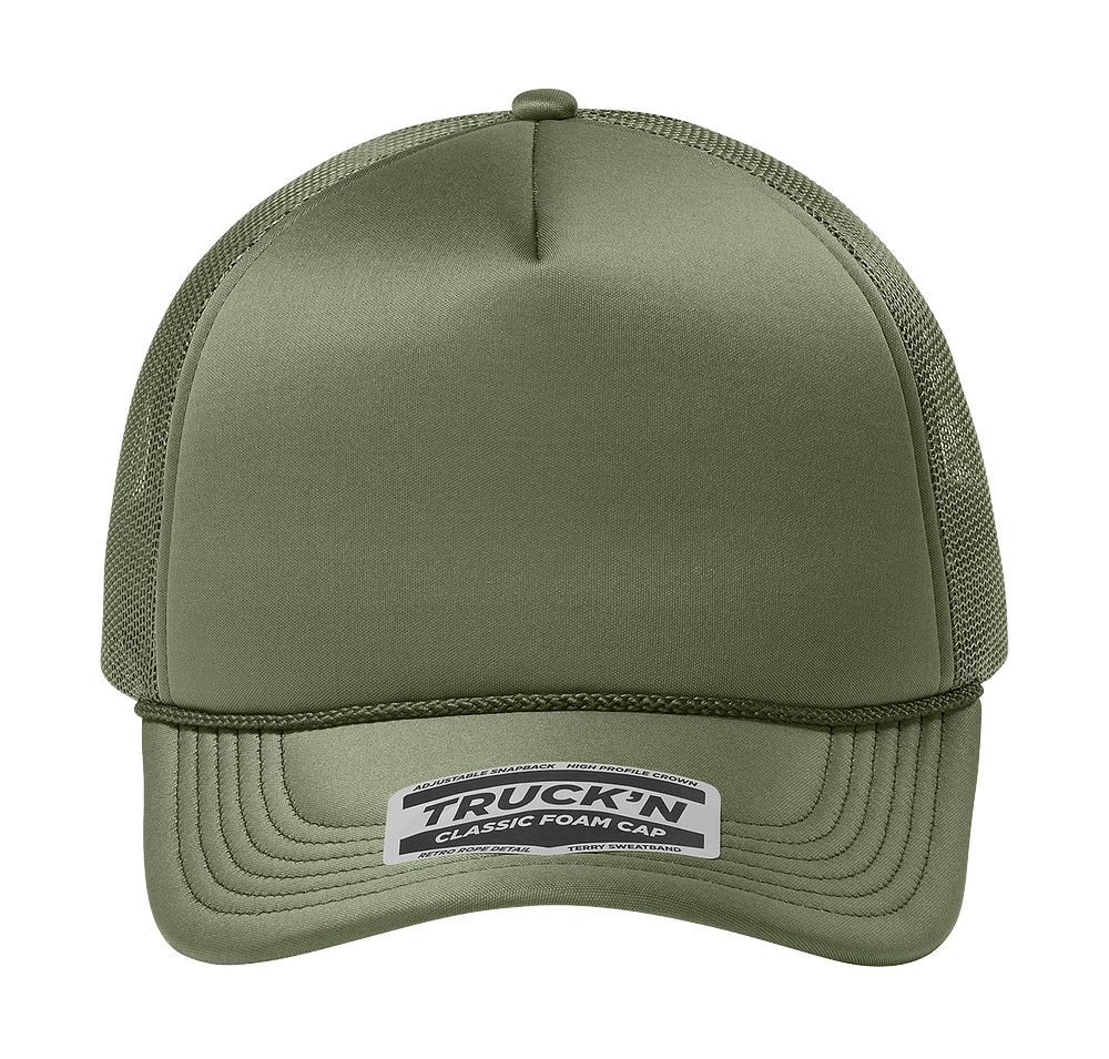 Port Authority Truck’N Five-Panel Foam Trucker Hat - Printed-default