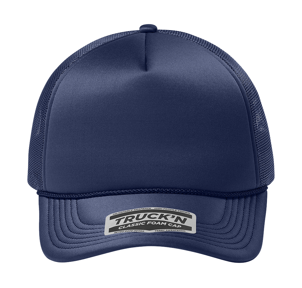 Port Authority Truck’N Five-Panel Foam Trucker Hat - Printed-default