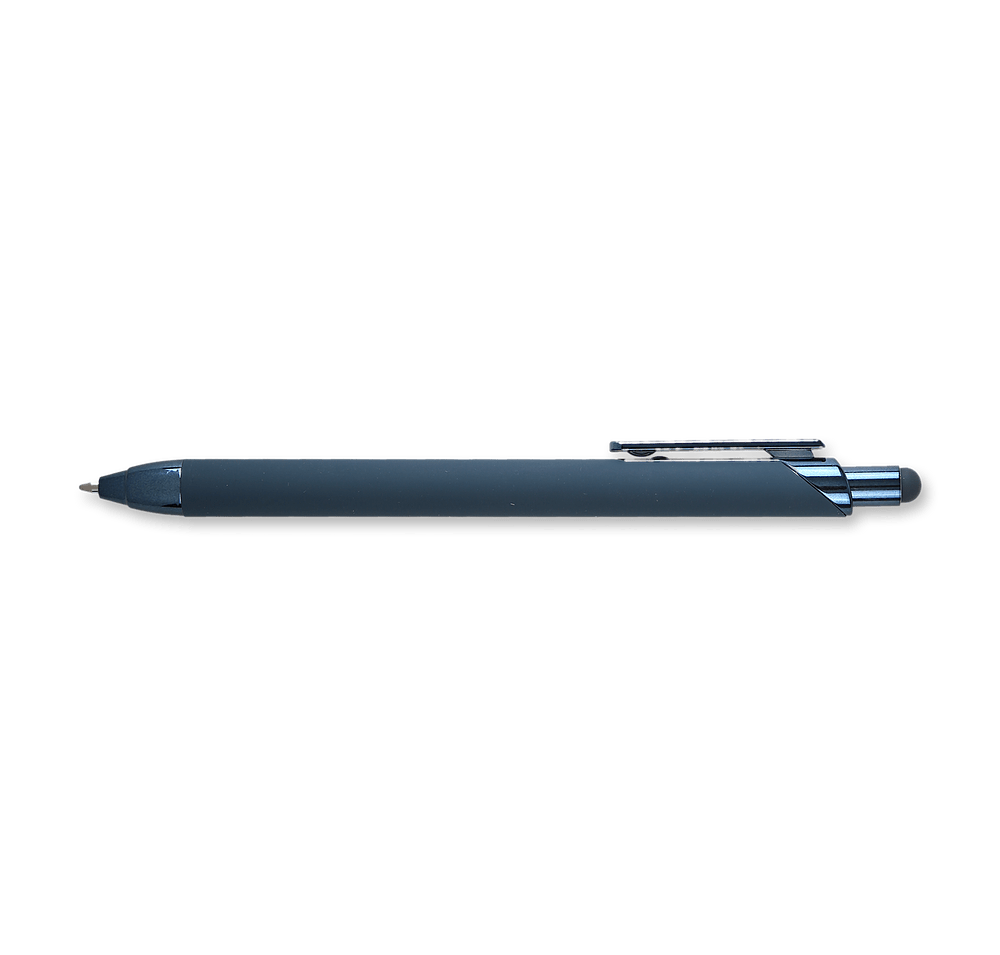 Laser Engraved Mojave Comfort Stylus Pen (black ink)-default