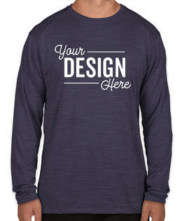 Augusta Tonal Heather Long Sleeve Performance Shirt