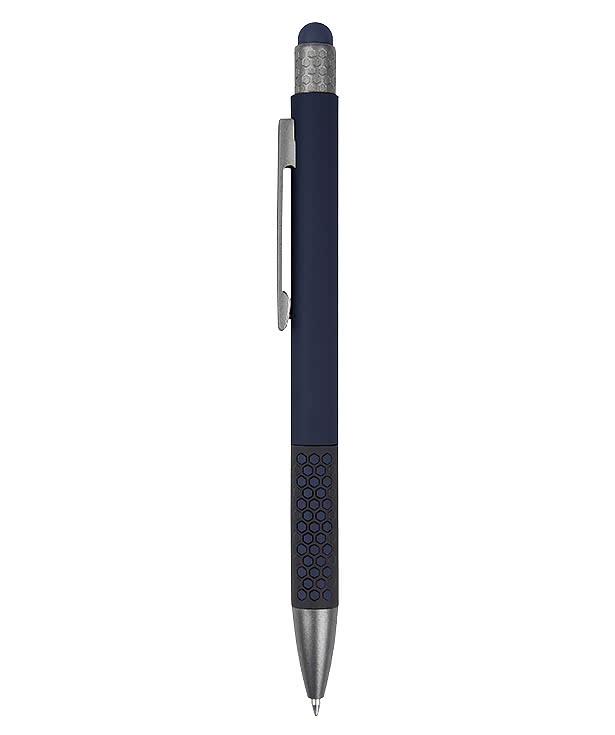 Dot Recycled Aluminum Stylus Pen (black ink)