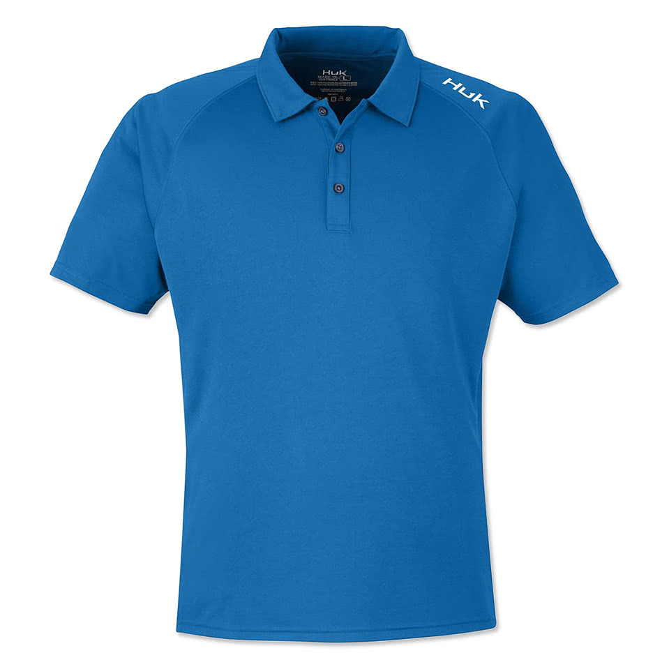HUK LoPro UPF 50+ Performance Polo - Embroidered