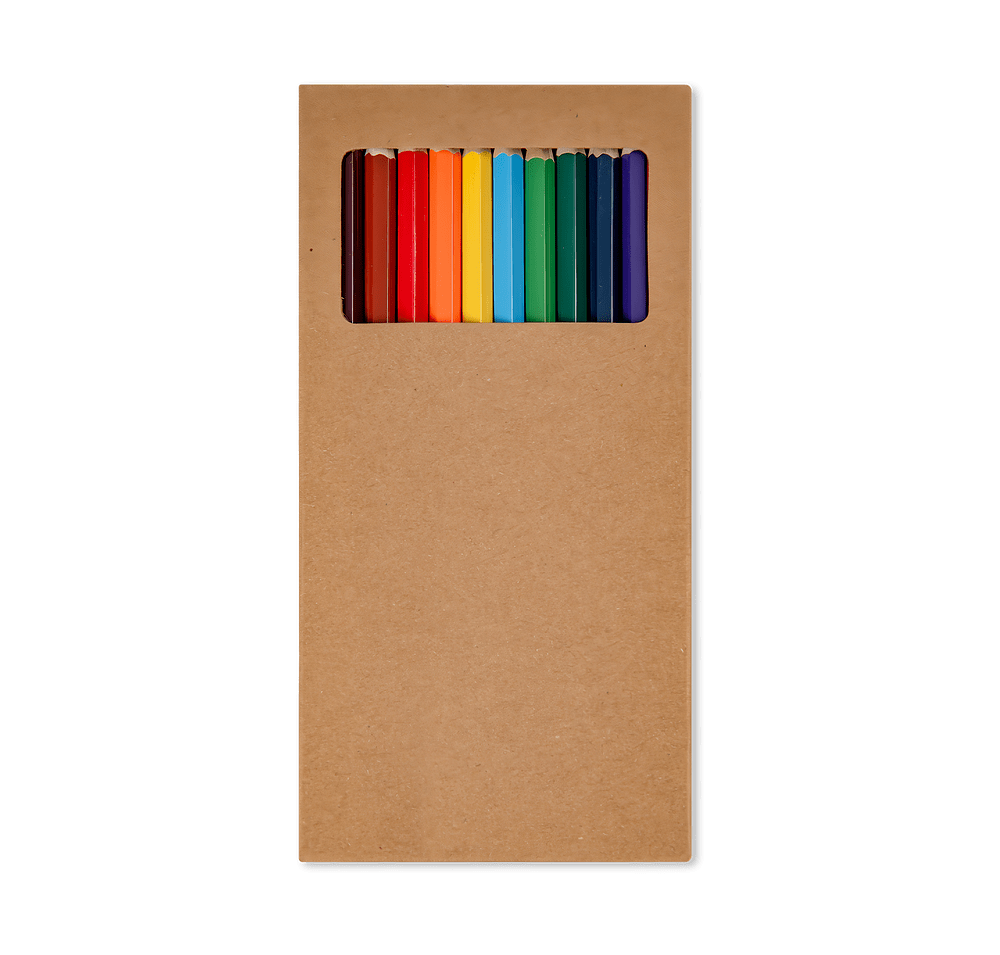 Full Color 12-Piece Colored Pencil Set-default