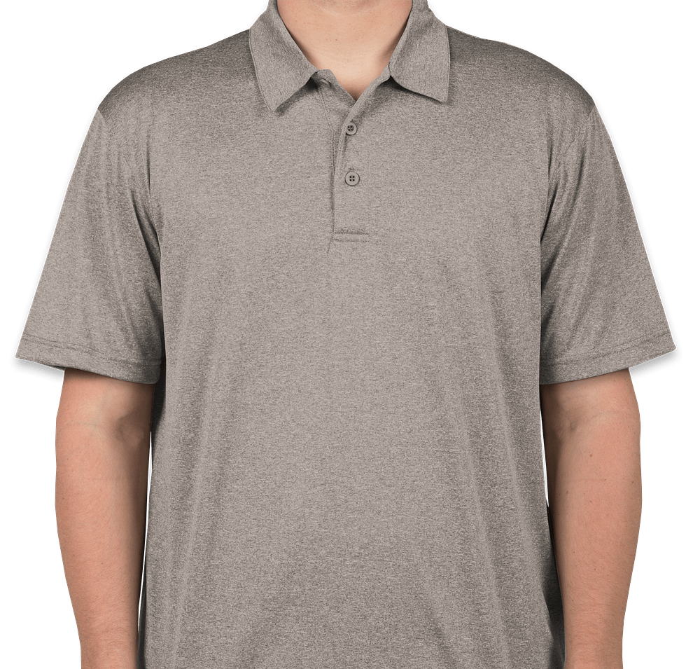 Sport-Tek Heather Contender Performance Polo - Printed-default