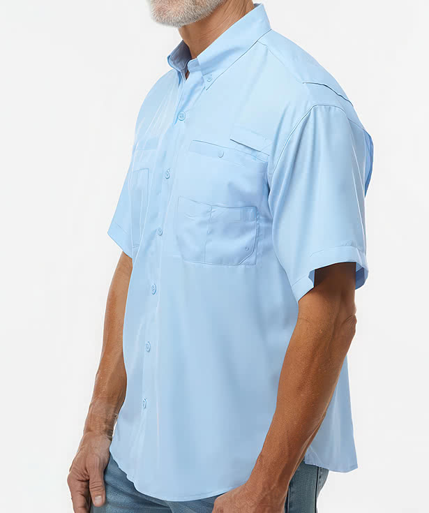 Paragon Hatteras UPF 40+ Performance Short Sleeve Fishing Shirt - Printed