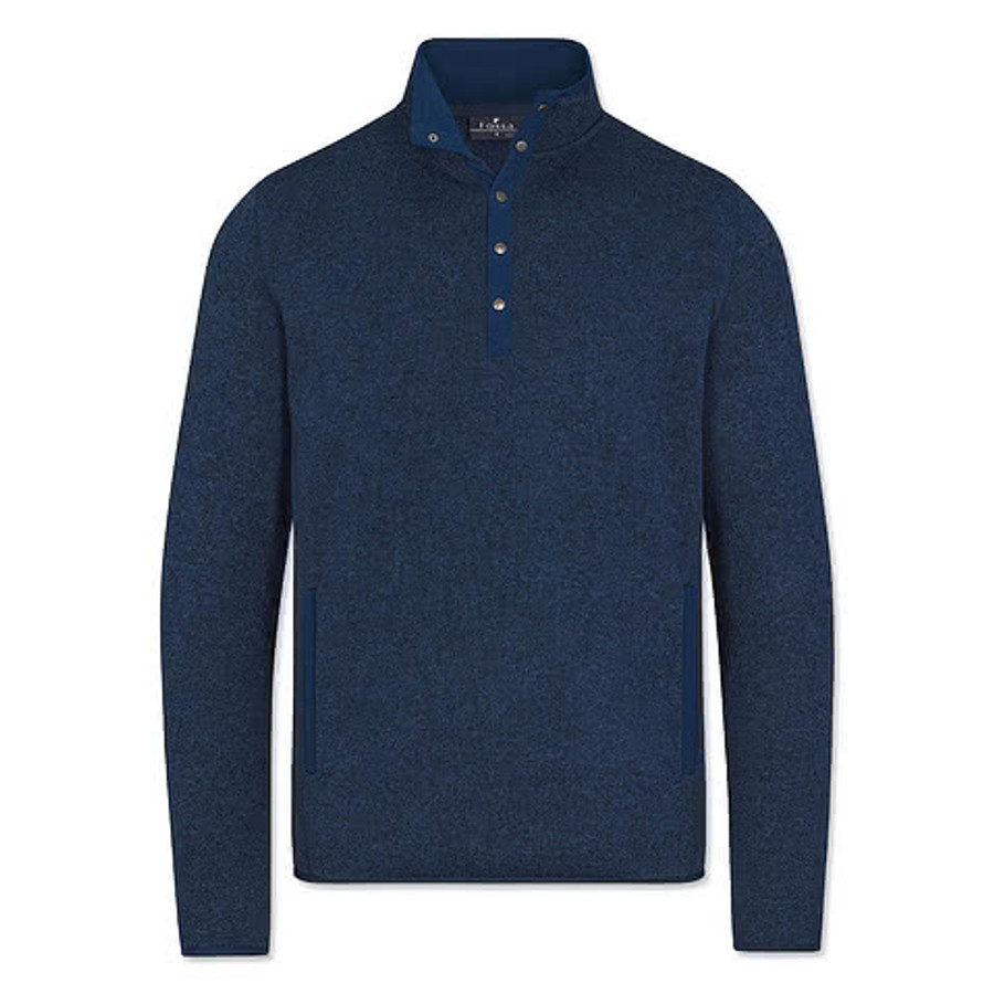 Fossa Apparel Casa Sweater Fleece Snap Pullover