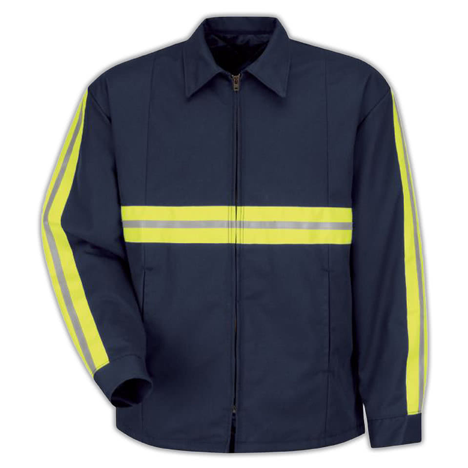 Red Kap Enhanced Visibility Perma-Lined Insulated Safety Jacket