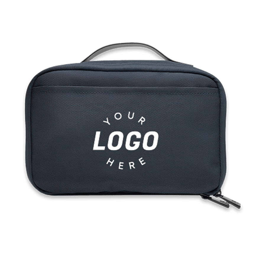 Cutter & Buck Travel Collection Pouch in NAVY WITH BLACK