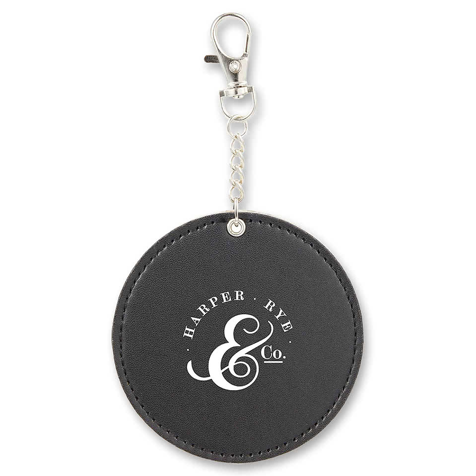 Recycled Travel Mirror Bag Charm