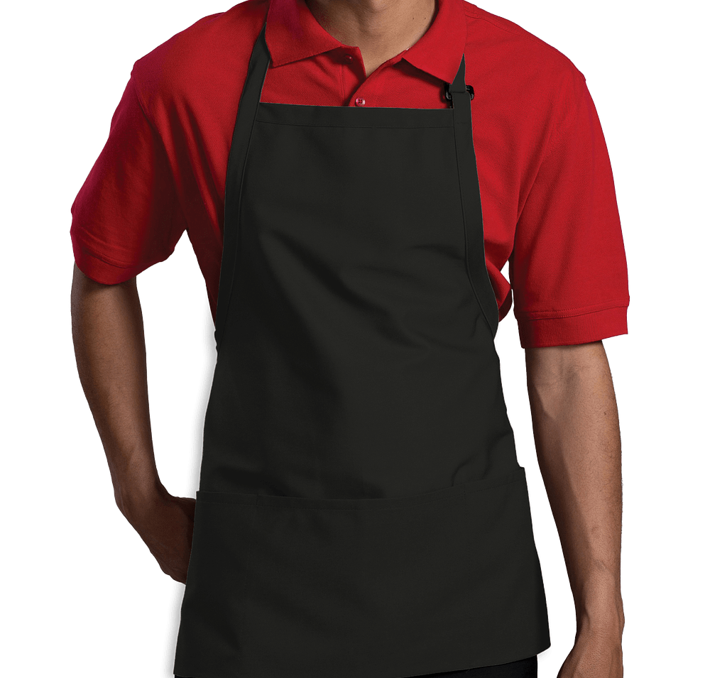 Edwards Medium Length Three-Pocket Bib Apron-default