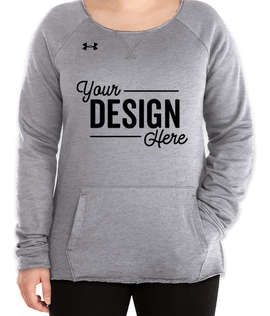 Under Armour Women's Hustle Pocket Crewneck Sweatshirt