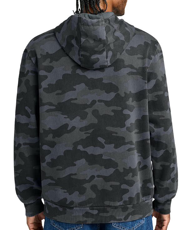 District Wash Camo Recycled Fleece Pullover Hoodie
