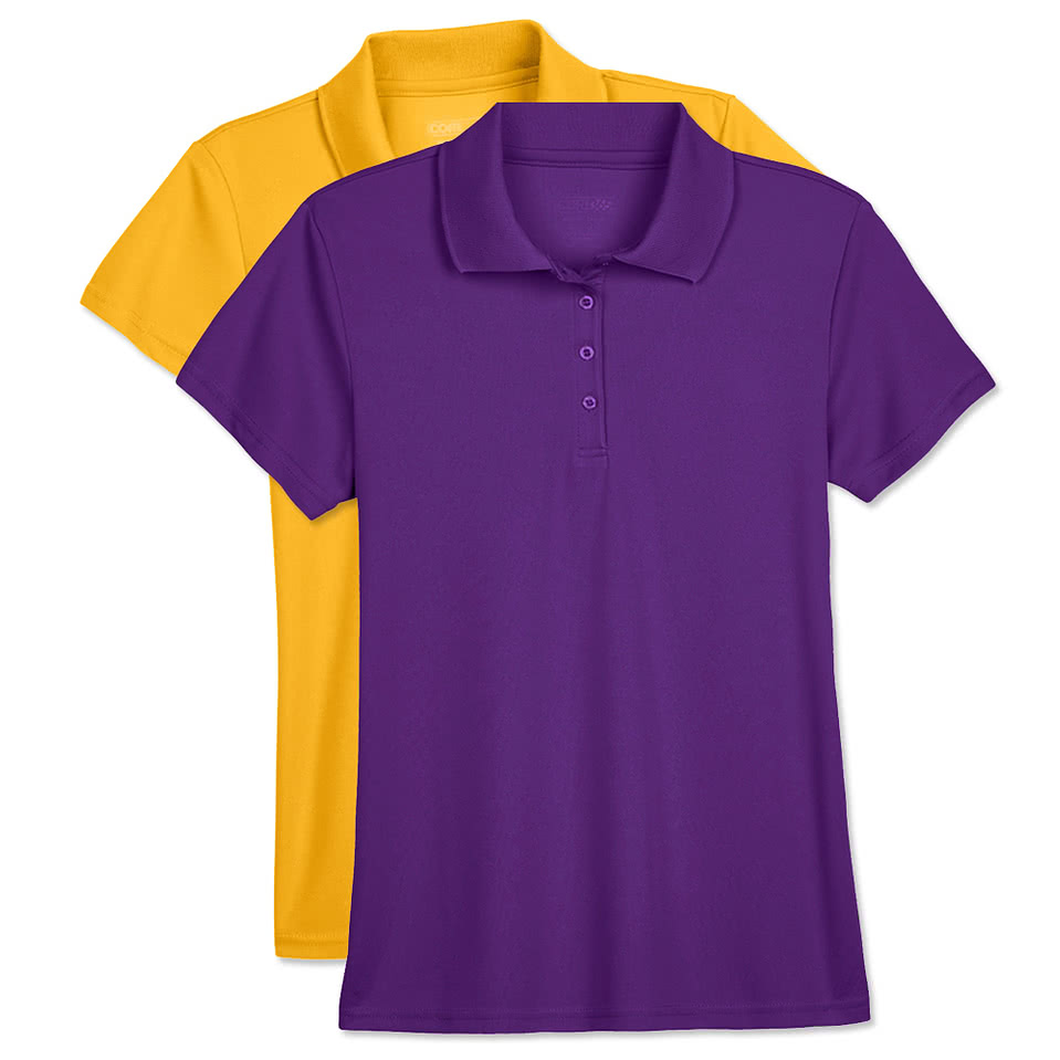 Core 365 Women's Performance Pique Polo - Printed