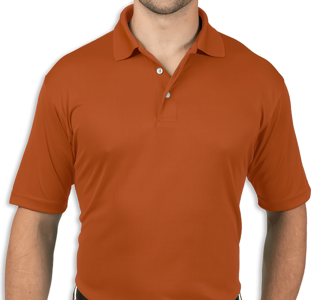 Blue Generation BLU-X-DRI Textured Mesh Performance Polo - Printed-default