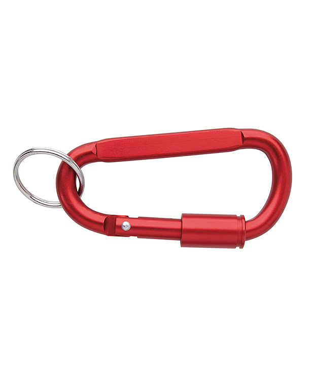 Laser Engraved Keyring Carabiner with Lock
