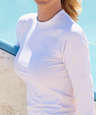 Wet Effect Long Sleeve Rash Guard Shirt